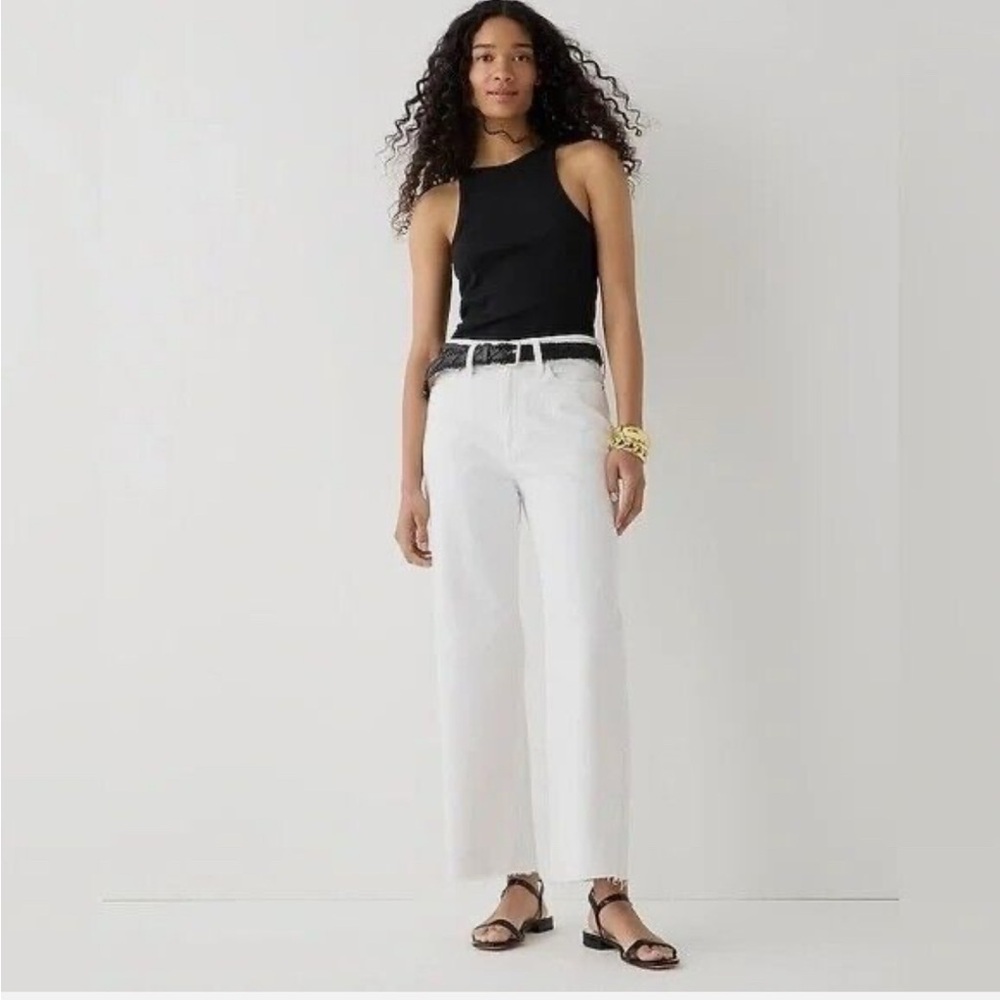 J Crew Slim wide-leg jean